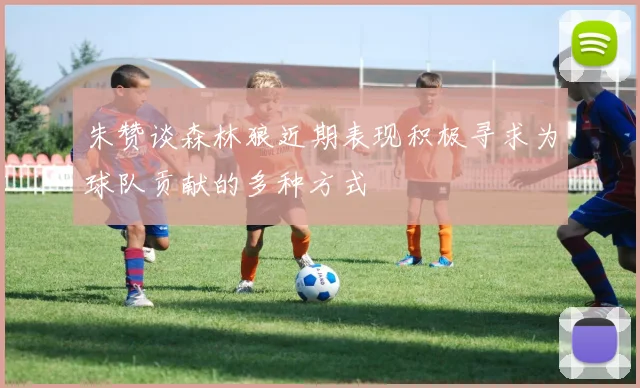 朱赞谈森林狼近期表现积极寻求为球队贡献的多种方式